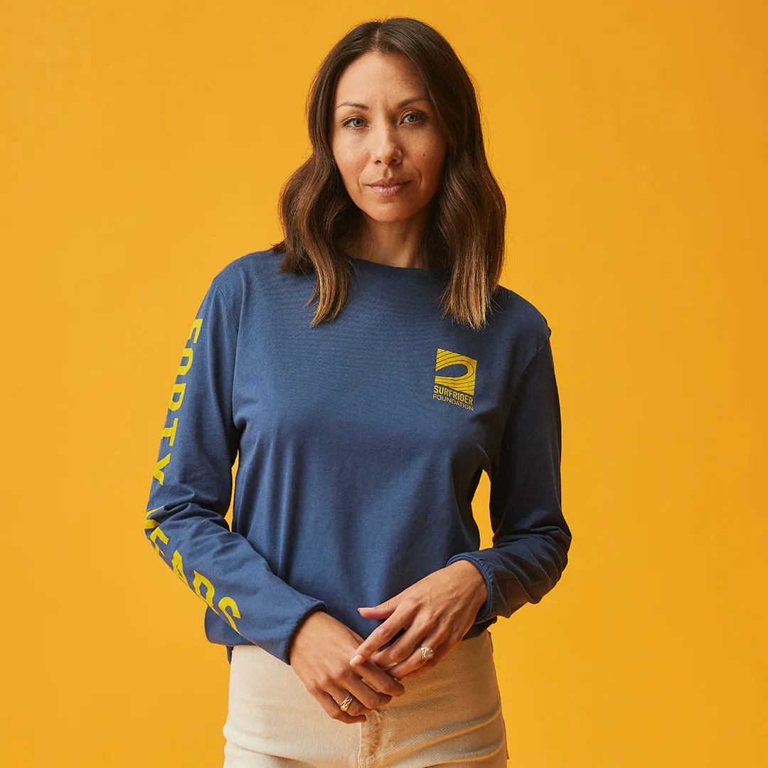 Anniversary Long Sleeve Tee monochromatic Cozy and Comfortable