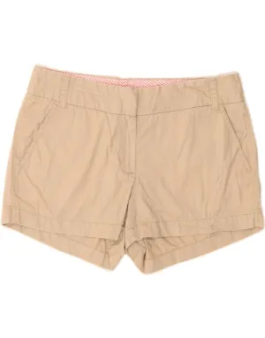 Athleisure Wear Current Style J. CREW Womens Broken In Chino Shorts US 4 Small W30  Beige Cotton