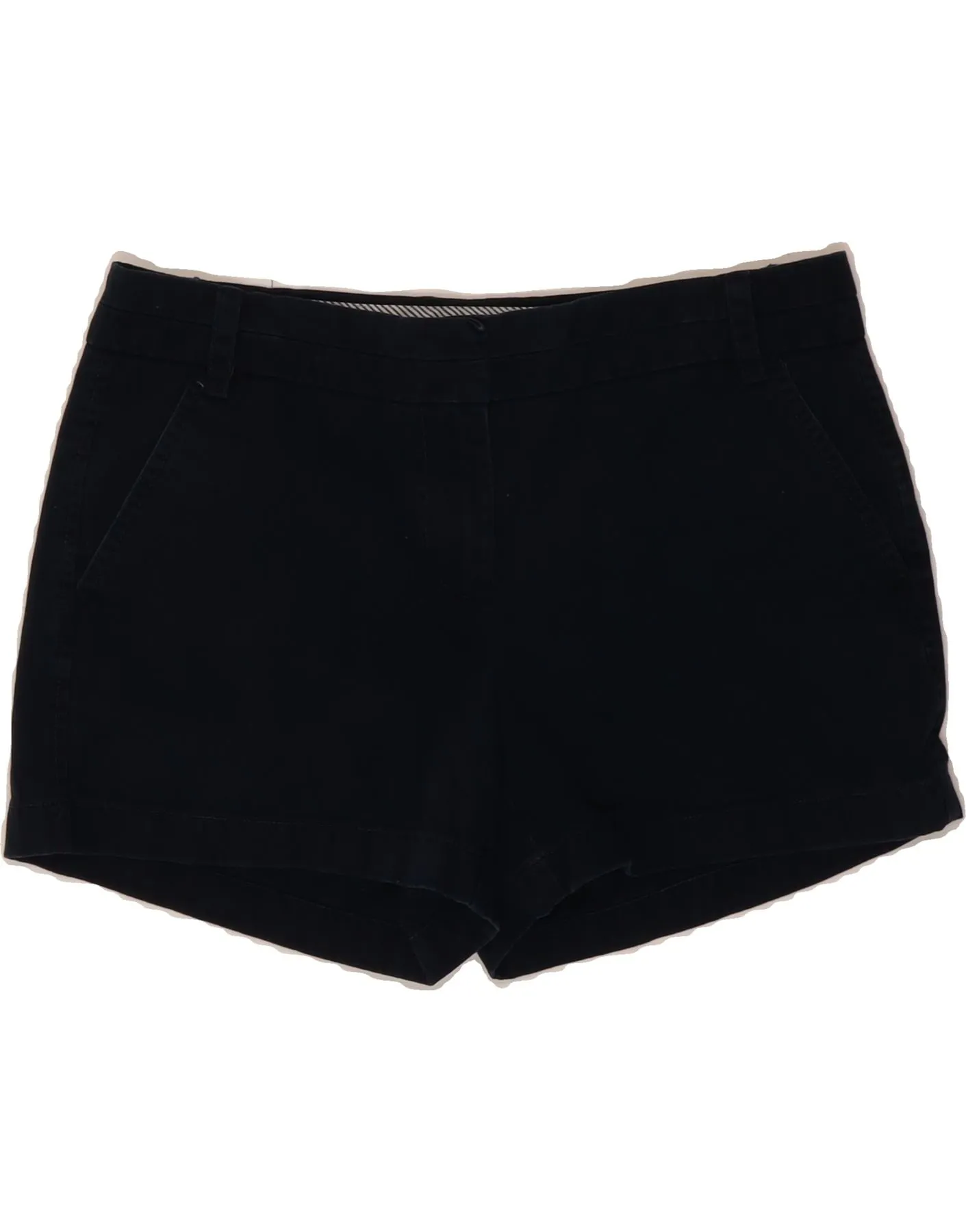 Temperature Regulating J. CREW Womens Chino Shorts US 6 Medium W32  Navy Blue Cotton