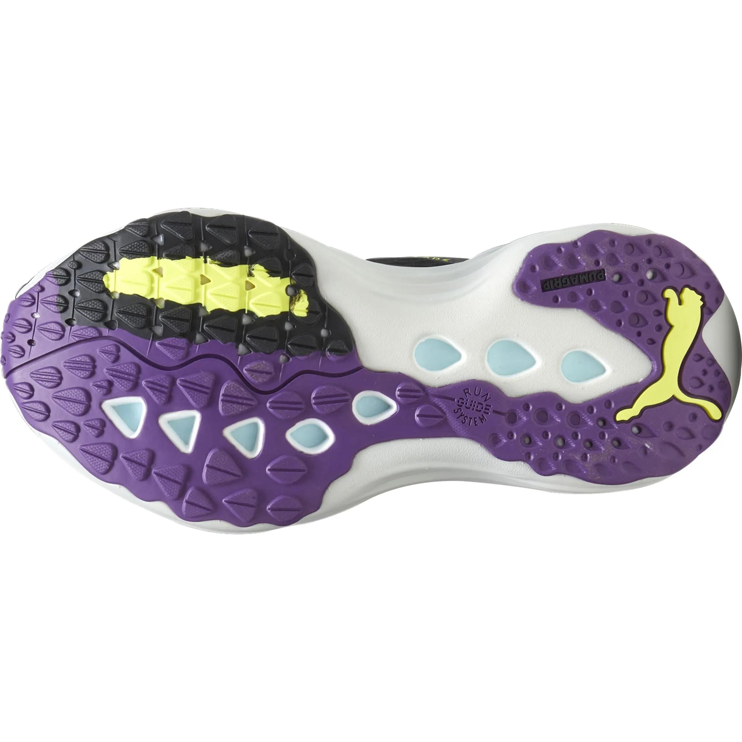 comfortable shoe feel Anti Friction Lining Puma ForeverRun Nitro WTR Womens Running Shoes - Black