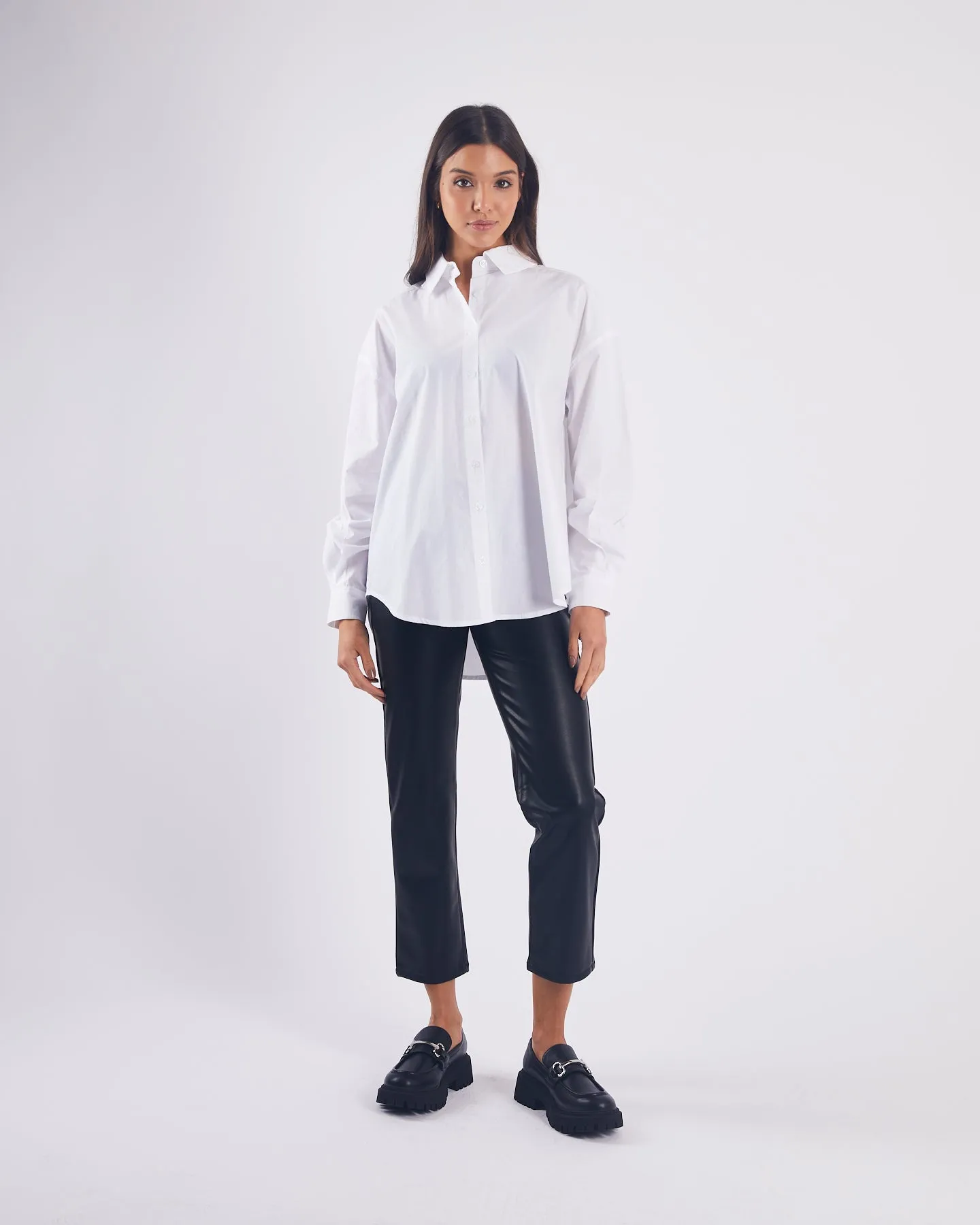 Mind Ease Dinah Shirt White