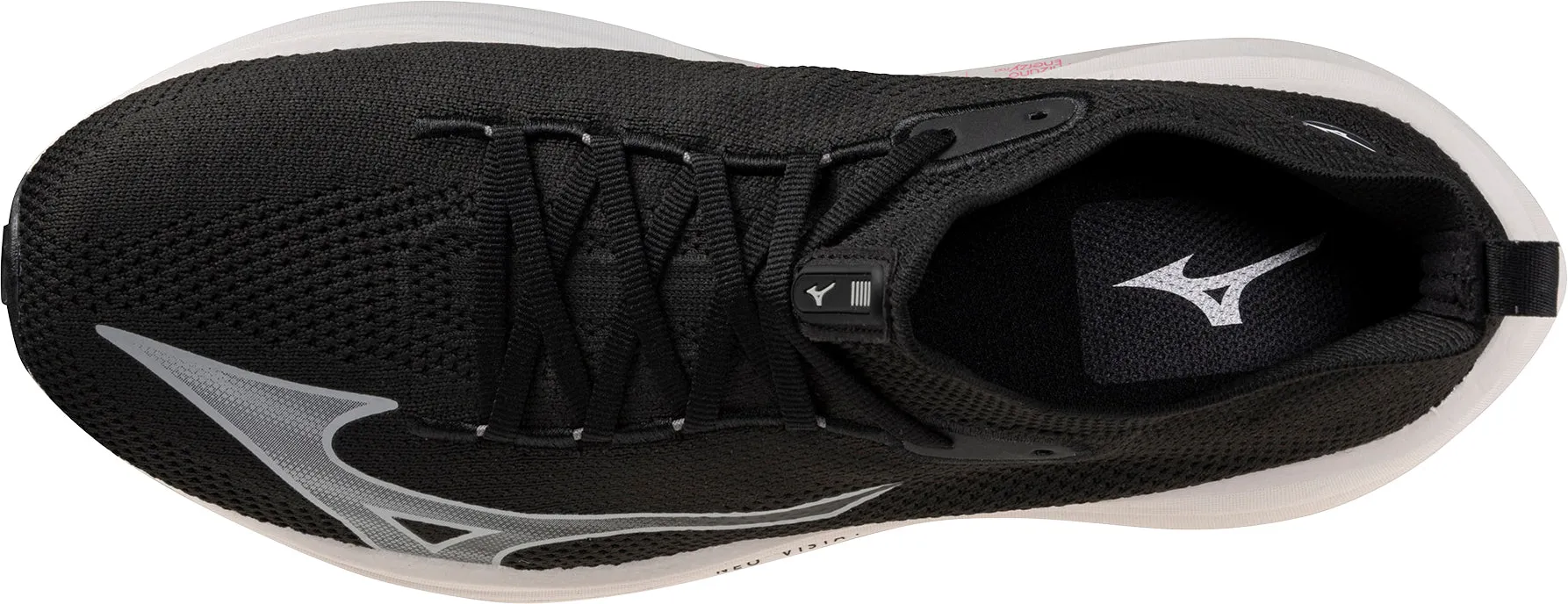 Mizuno Neo Vista Running Shoes - Black Micro Perforation Ventilation