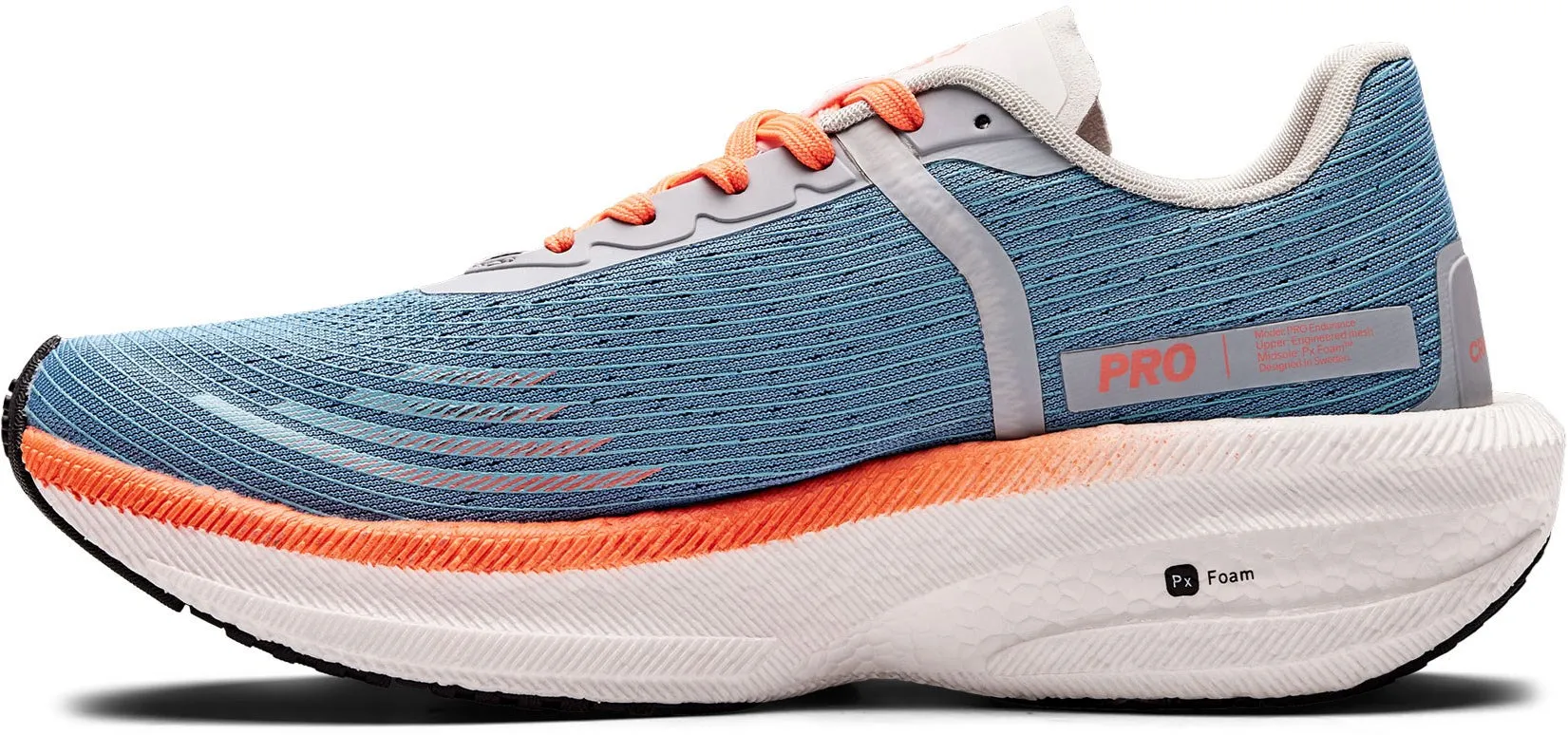 HighVisibility Airflow Mesh Craft Pro Endur Distance Womens Running Shoes - Blue