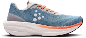 Craft Pro Endur Distance Womens Running Shoes - Blue running in an urban area shoes running on uneven ground
