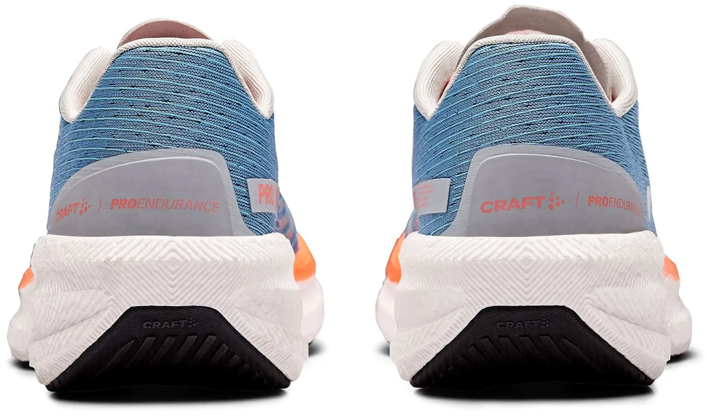 Craft Pro Endur Distance Womens Running Shoes - Blue Sock Like Cuff