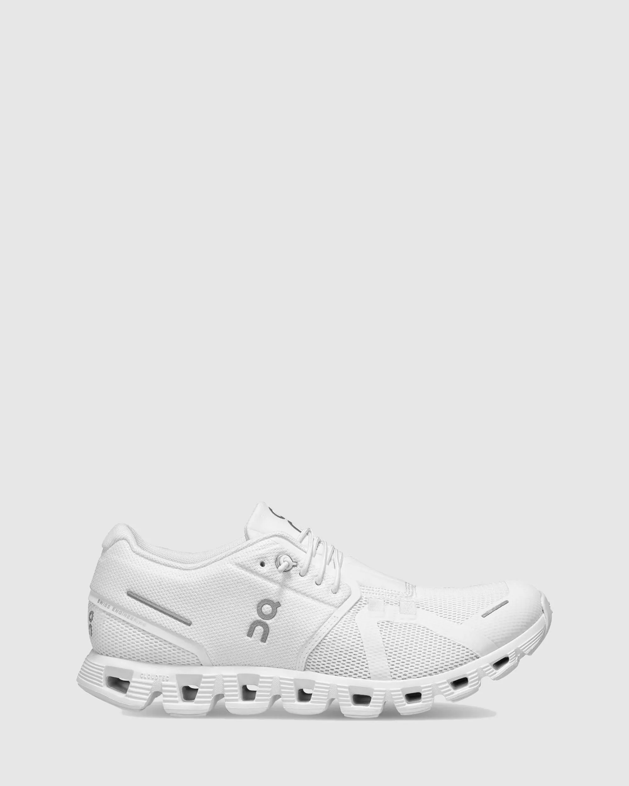 Slip On Convenience Garden Walk Women's On Cloud 5 Running Shoes - All White