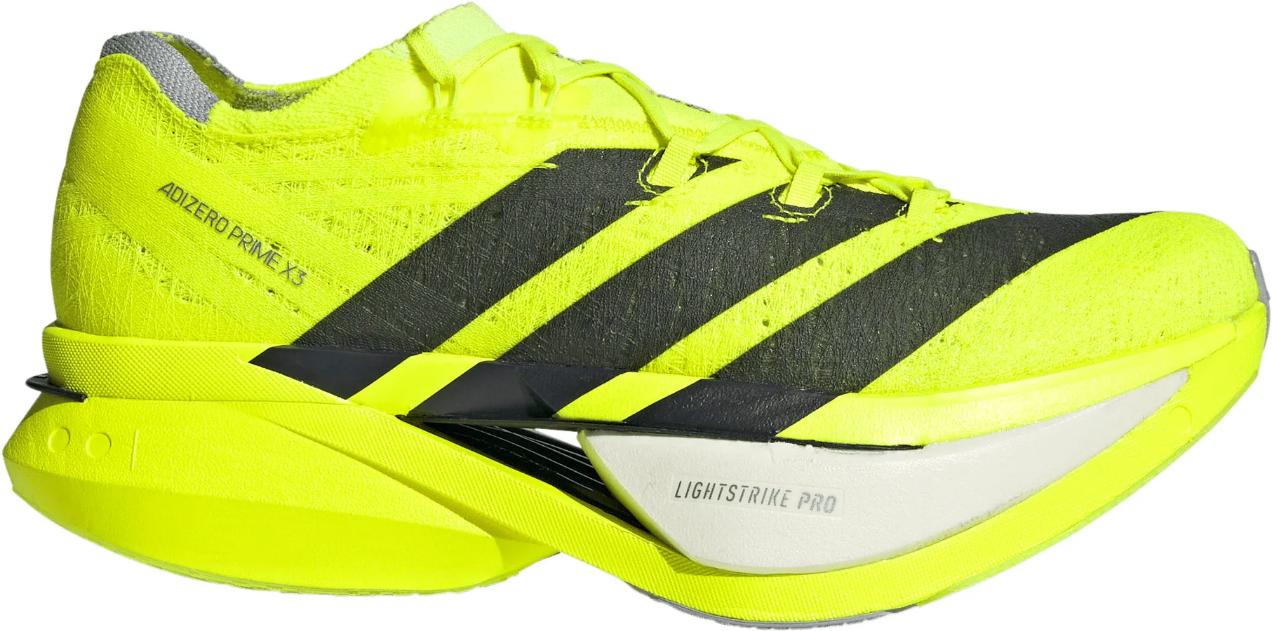 adidas Adizero Prime X3 Strung Running Shoes - Yellow sustainable shoes