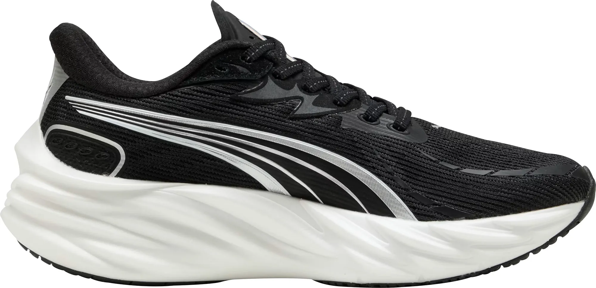 Puma Velocity Nitro 4 Womens Running Shoes - Black rainy day running shoe state Non Slip Lacing