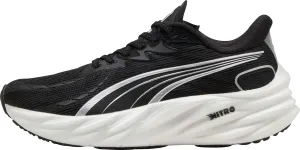 Puma Velocity Nitro 4 Womens Running Shoes - Black Kinetic - powered