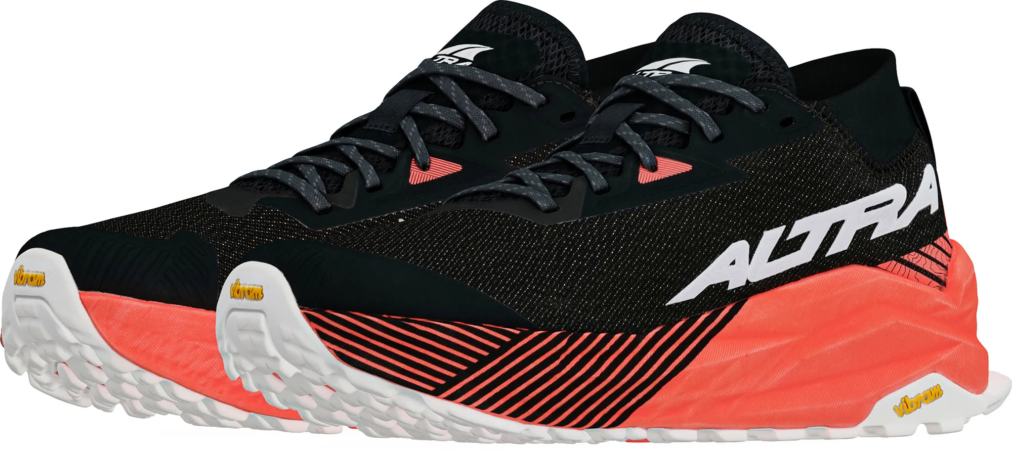 business - event running option Altra Olympus 275 Womens Trail Running Shoes - Black