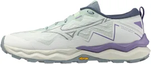 Wrap Around Heel Support Mizuno Wave Daichi 9 GORE-TEX Womens Trail Running Shoes - White