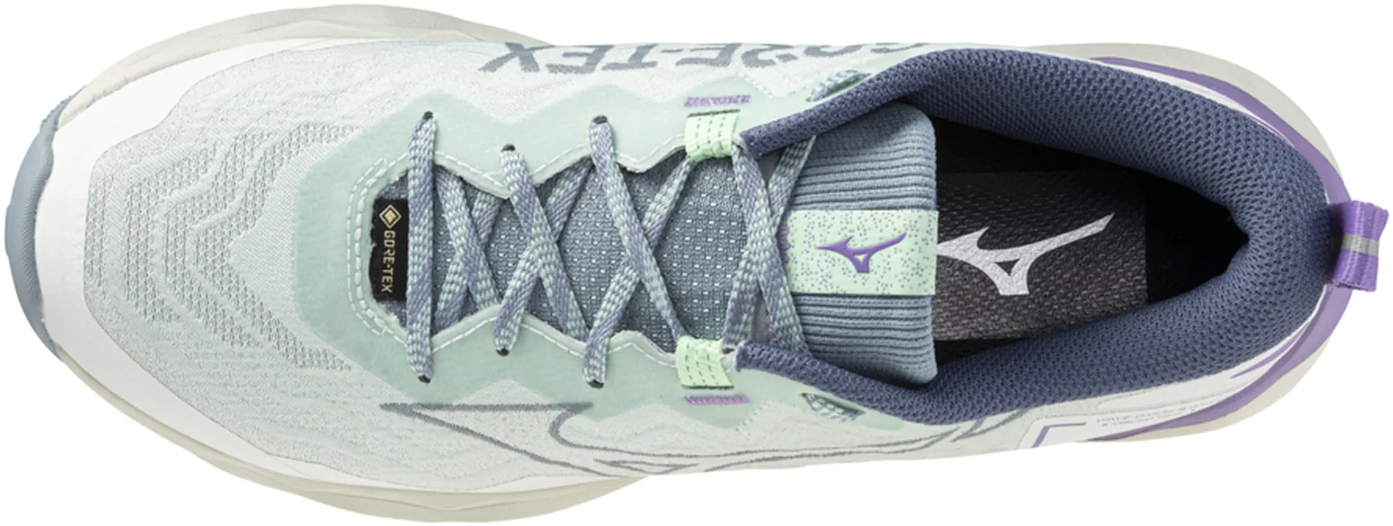 Mizuno Wave Daichi 9 GORE-TEX Womens Trail Running Shoes - White Dual Layer Cushioning Lightweight Cushioned Sole