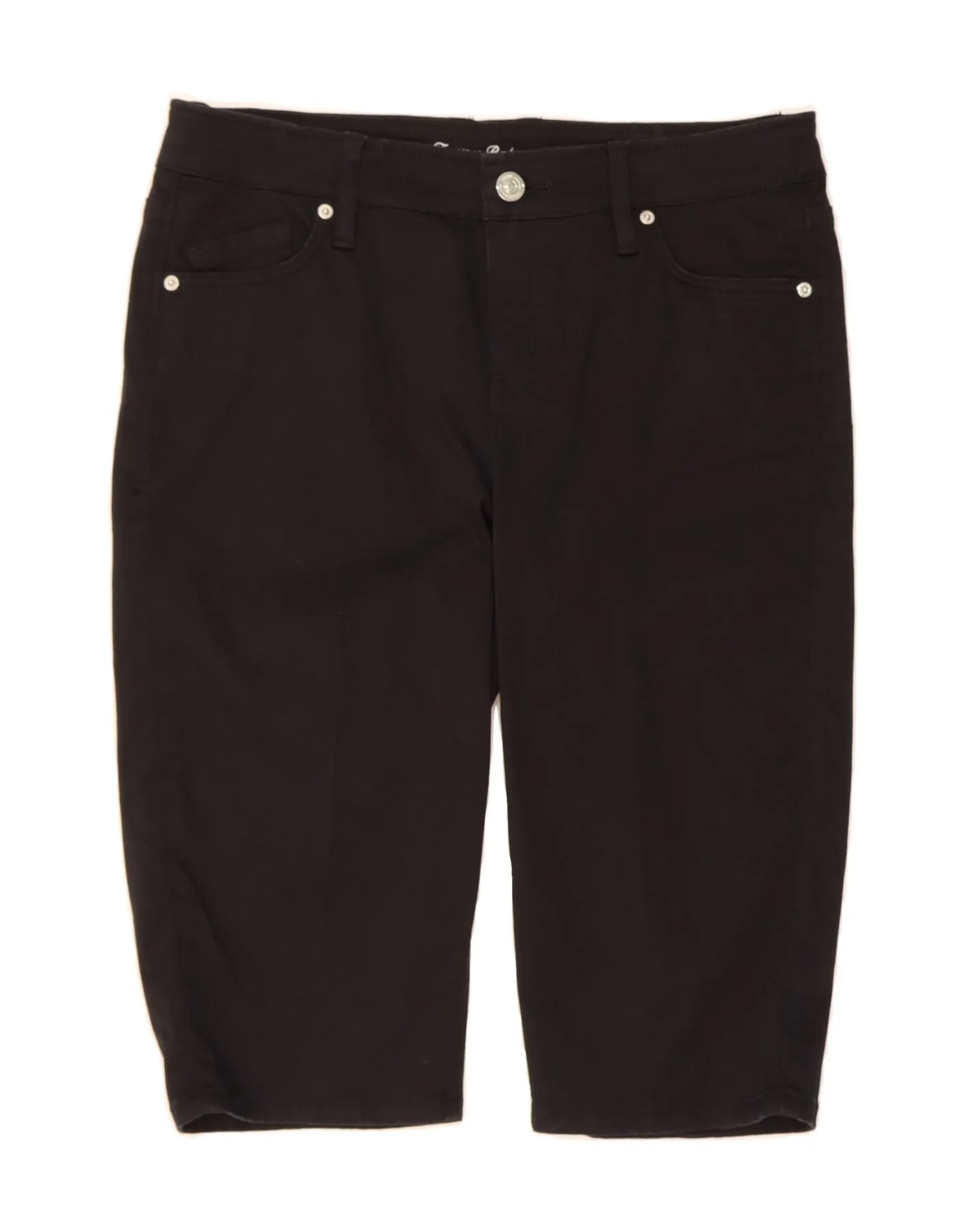 Ergonomic Back Panel TOMMY BAHAMA Womens Casual Shorts W32 Large Black Cotton