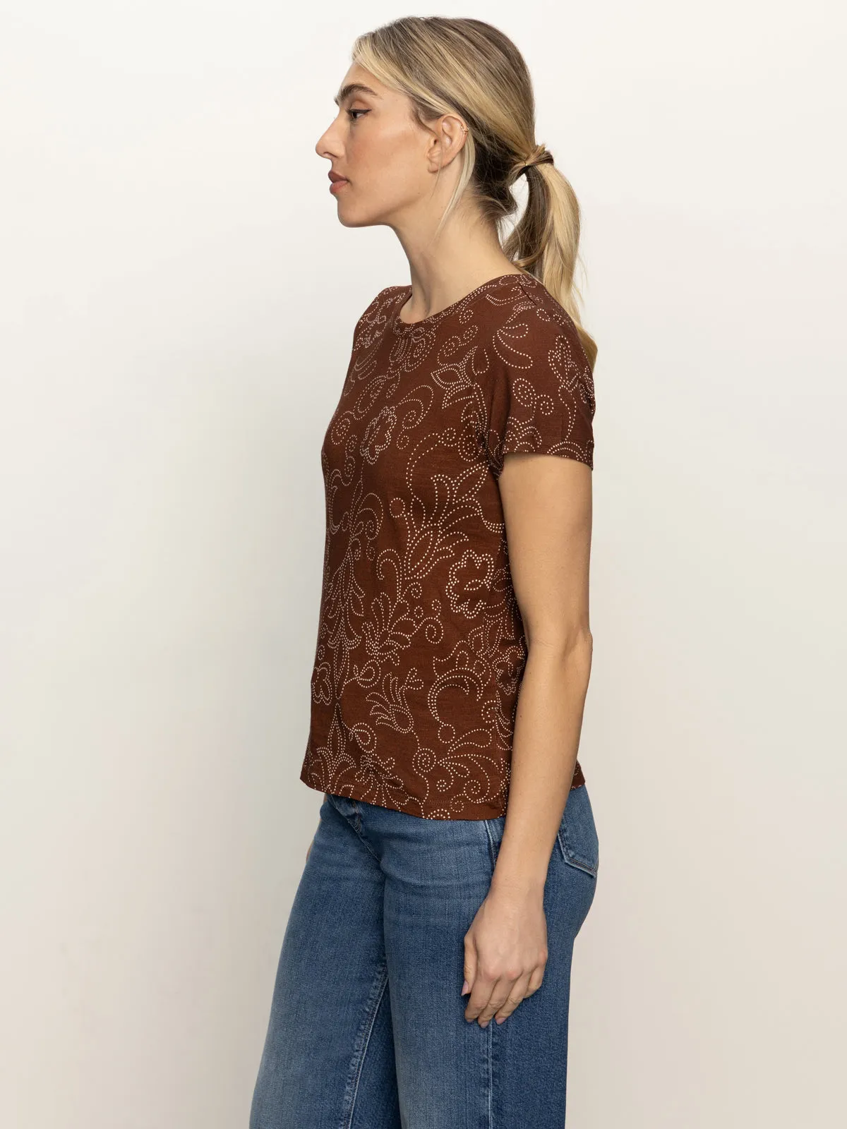 The Perfect Tee Boheme Garment Dyed Finish