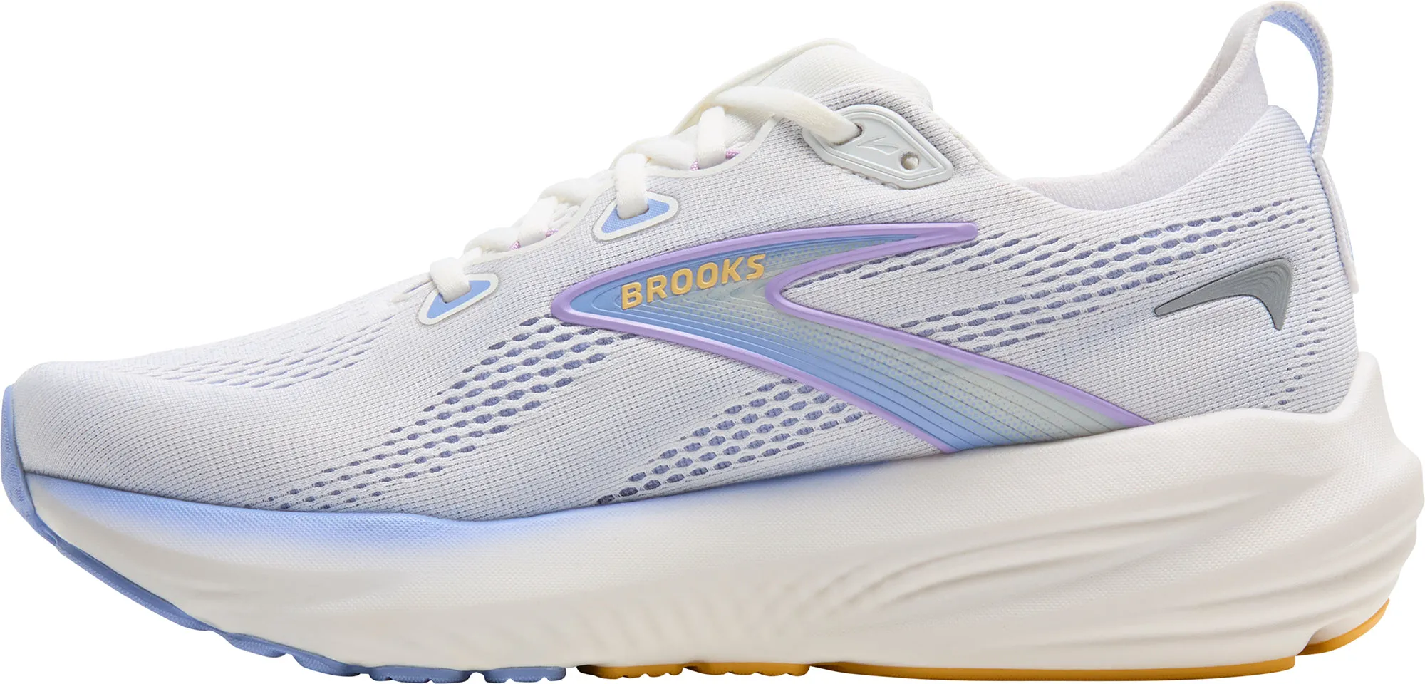 Brooks Glycerin 22 Womens Running Shoes - White Rollbar technology Flexible Midsole