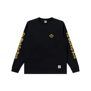 TIMES LOGO L/S TEE BLACK Seasonal Staple