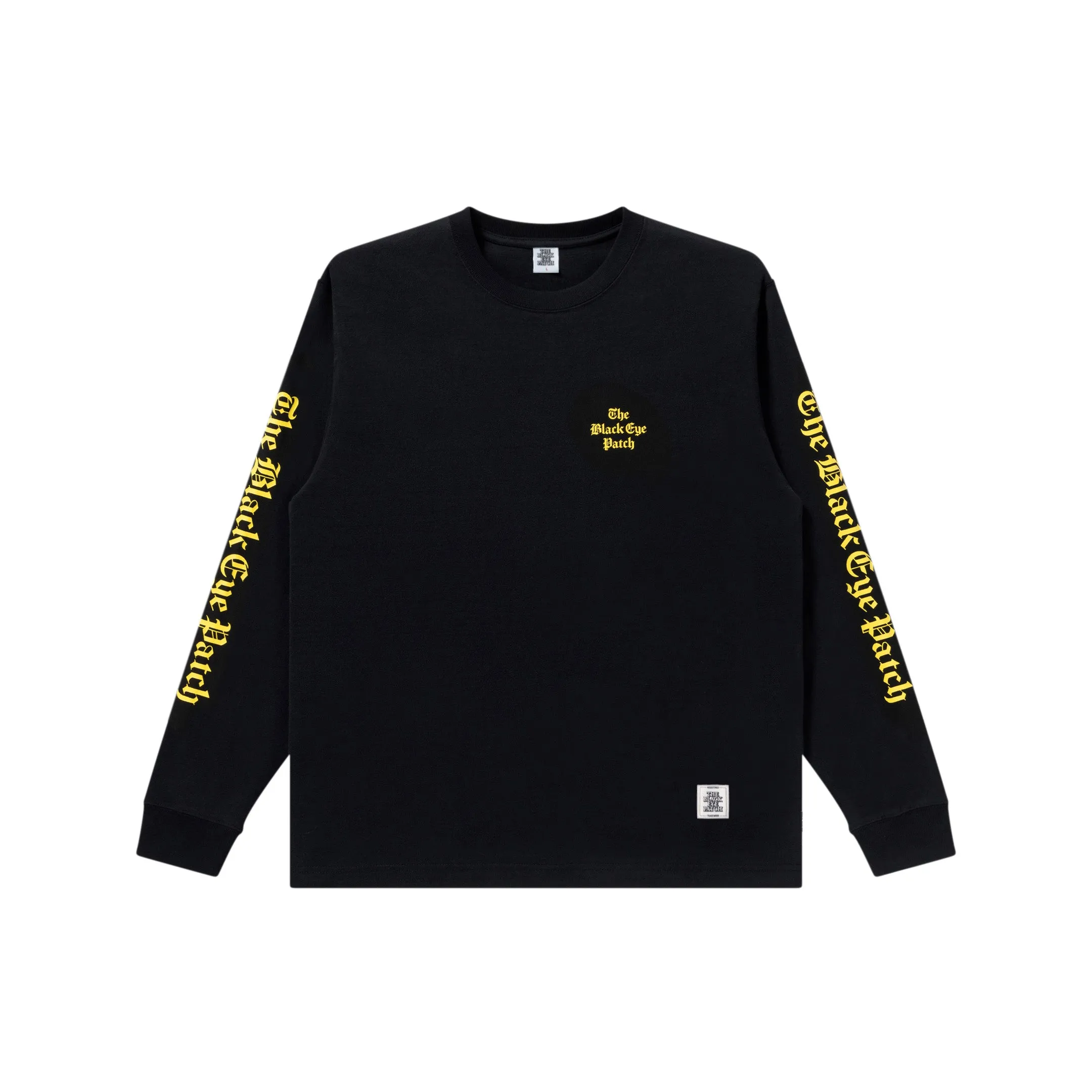 Cool Vibes Comfort Stretch Fit TIMES LOGO L/S TEE BLACK