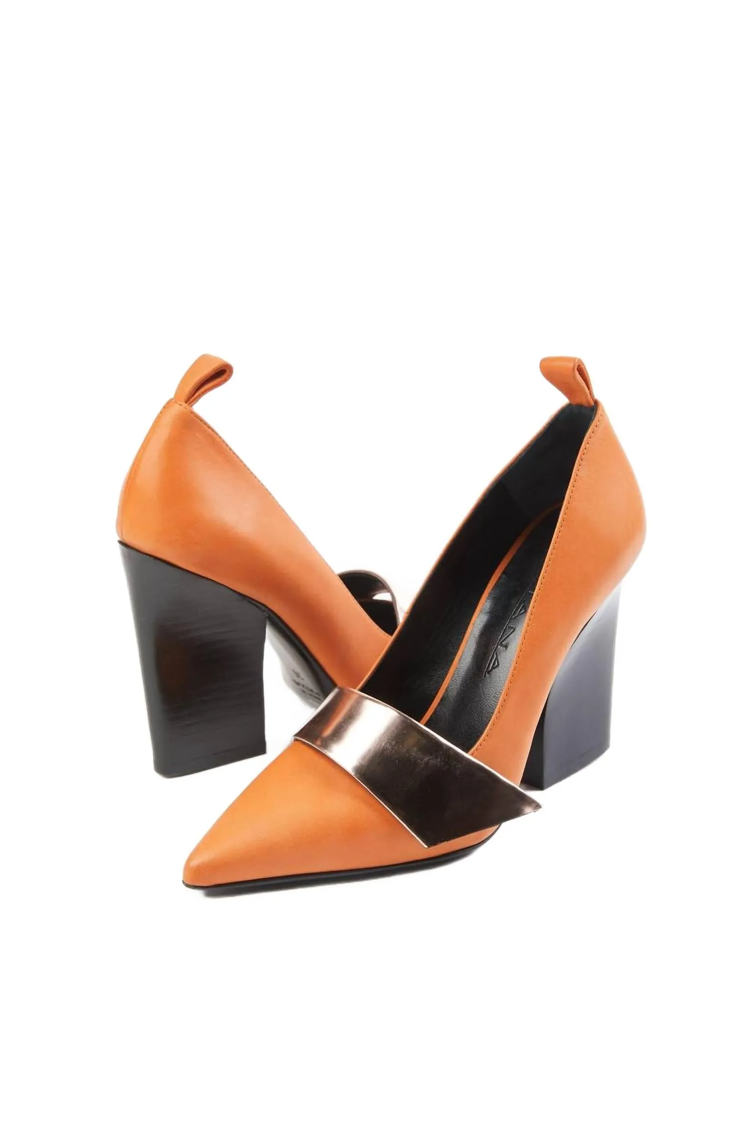 Natural Tones party mode Nine 2 Fiver High Heel In Terracotta