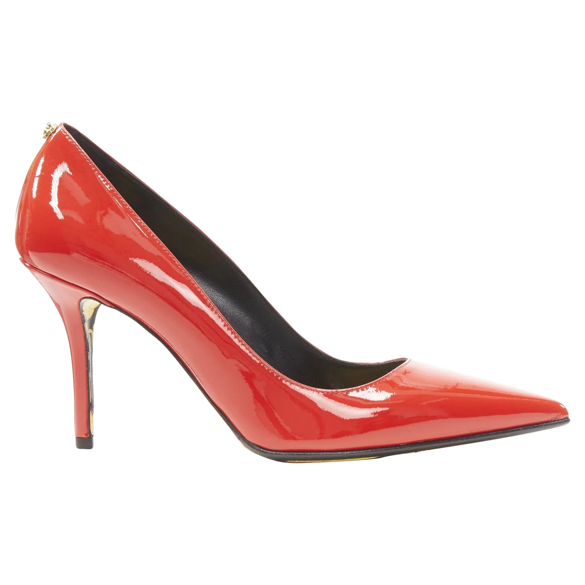 Versace Hibiscus Barocco Medusa stud pump Sophisticated Pumps Evening Heels for Bridesmaids