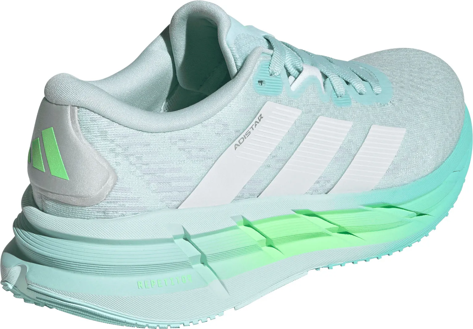 adidas Adistar 4.0 Womens Running Shoes - Green toe spacer