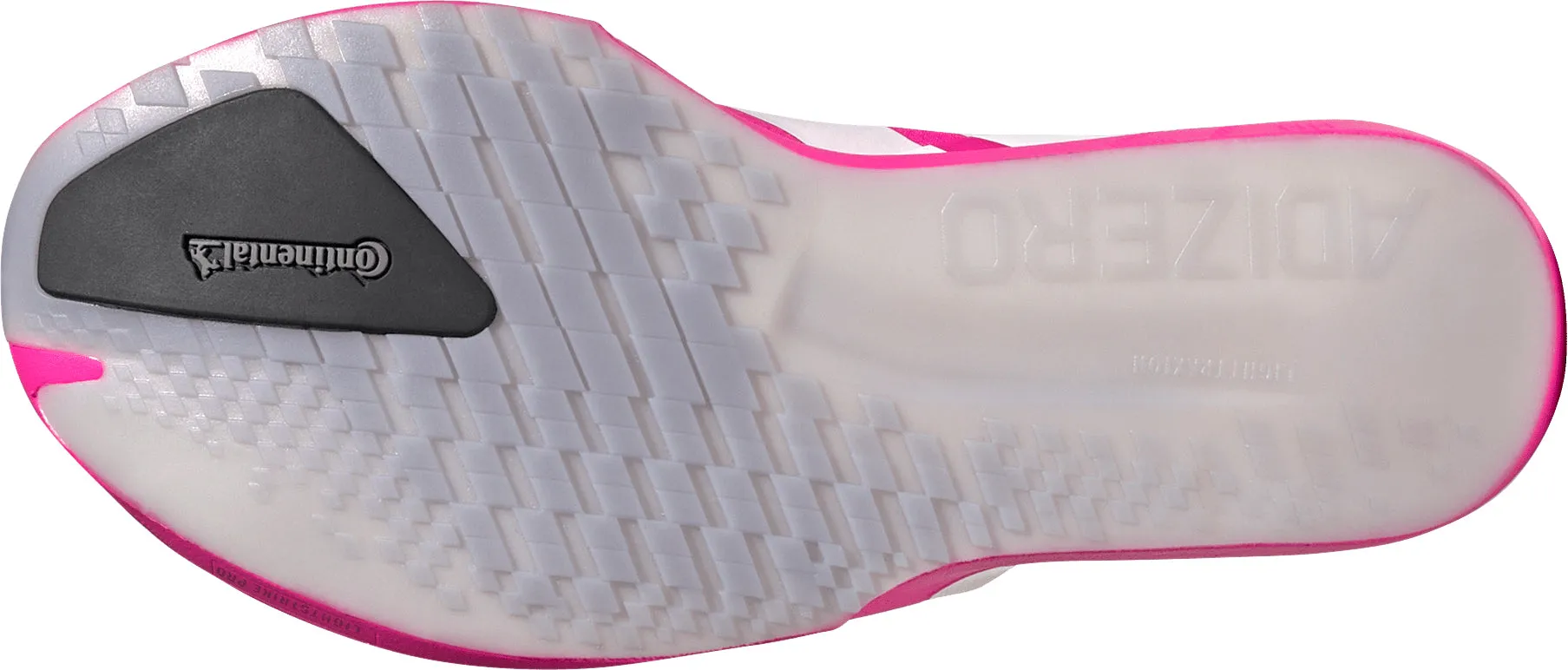 adidas Adizero Adios 9 Womens Running Shoes - Pink Low Top Style