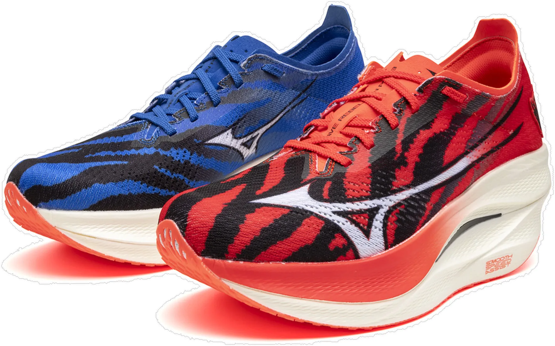 Urban fitness Strength - improving Mizuno Wave Rebellion Pro 3 Running Shoes - Red