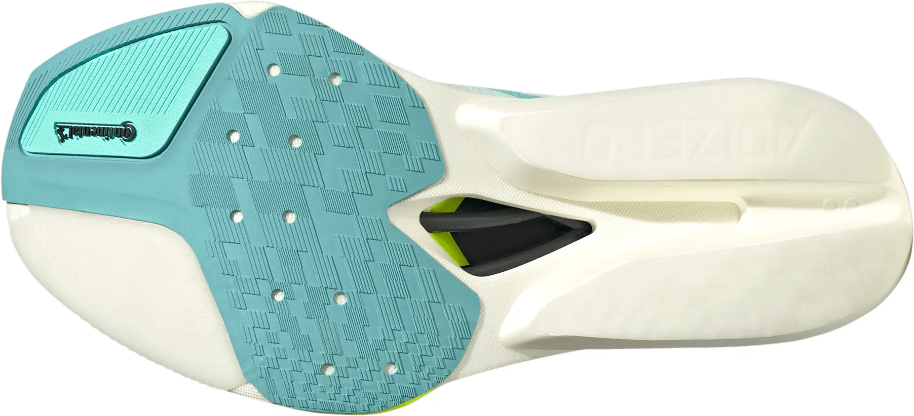 adidas Adizero Prime X3 Strung Running Shoes - Green well - ventilated Shock   Proof