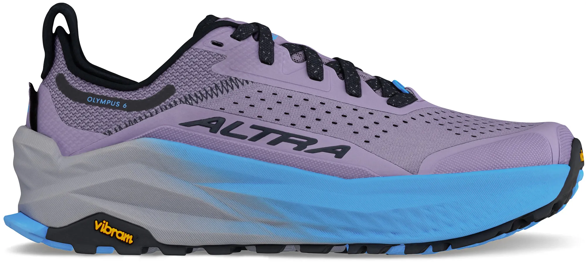 Lightweight Support Frame Altra Olympus 6 Womens Trail Running Shoes - Purple