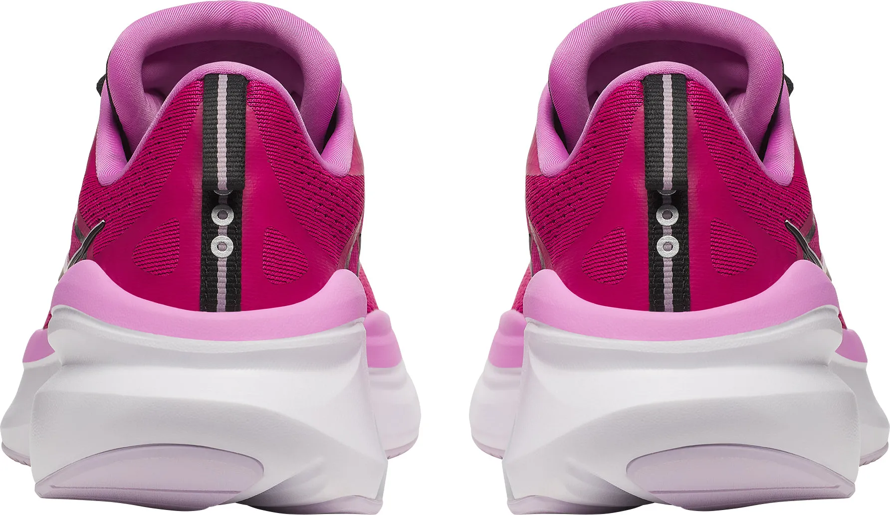 Saucony Omni 22 Womens Running Shoes - Pink running in a color run