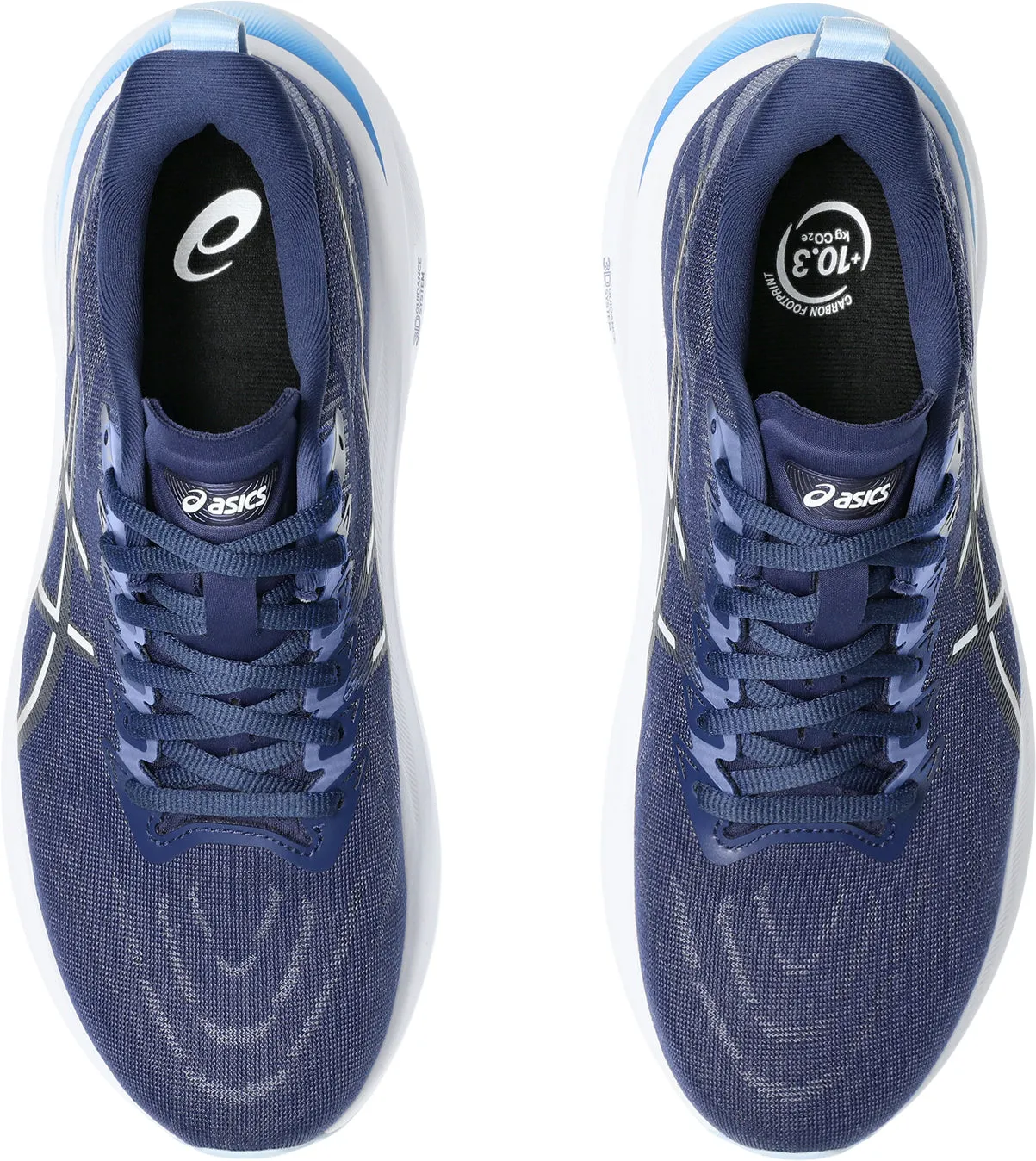 Asics GT 2000 13 Womens Running Shoes - Blue running in various climates