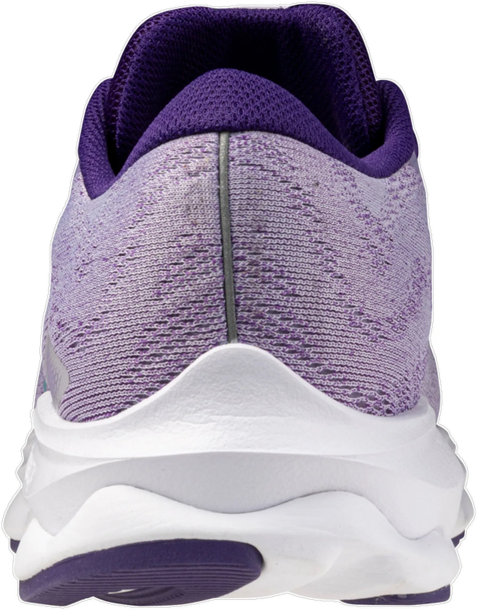 Mizuno Wave Serene Womens Running Shoes - Purple Asymmetric Collar Padding orthotic - friendly