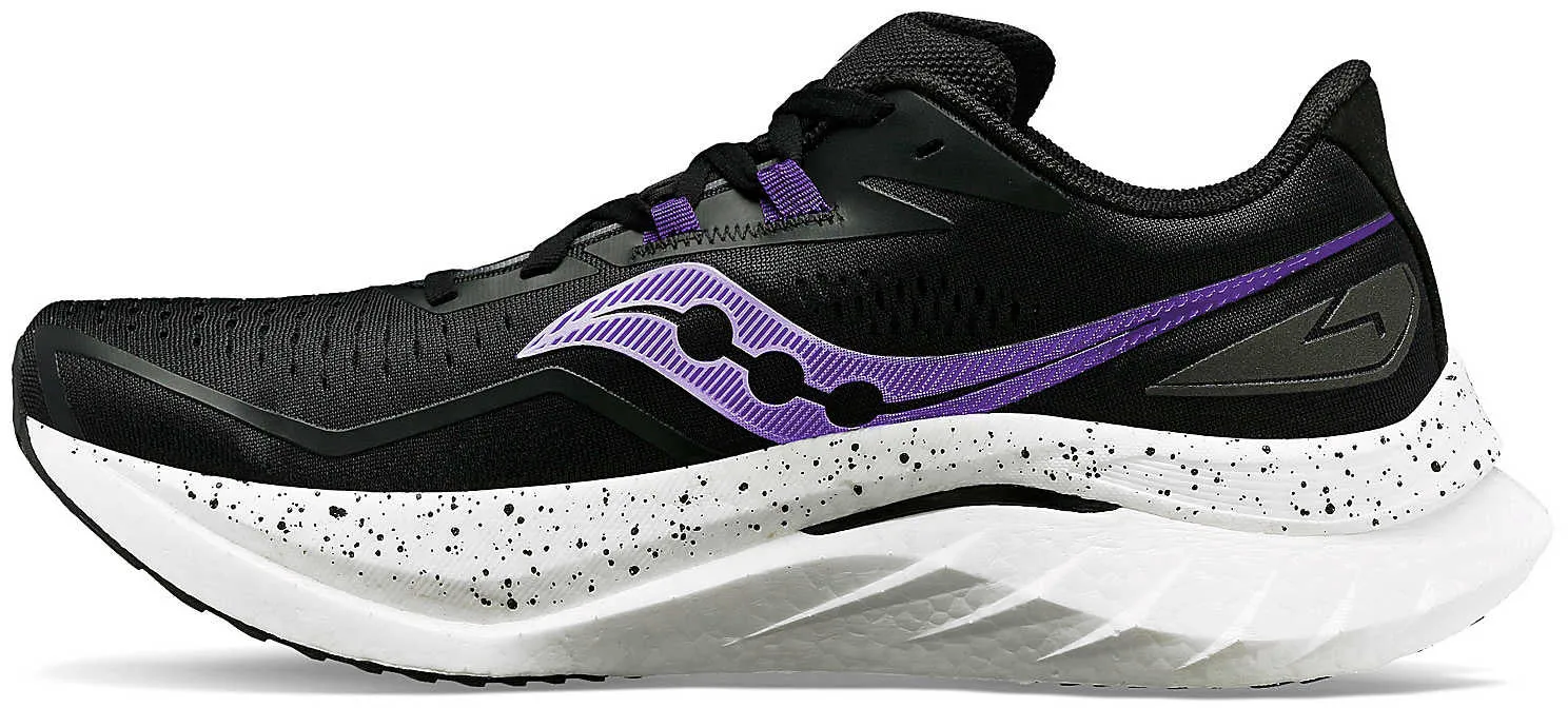 Saucony Endorphin Speed 4 Womens Running Shoes - Black Pronation Support Progressive Tread