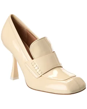 Sportmax Paglia Patent Pump Chic Appeal Boho Style Heels