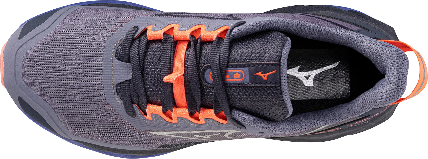 Mizuno Wave Mujin 11 Womens Trail Running Shoes - Grey anti - fatigue sole