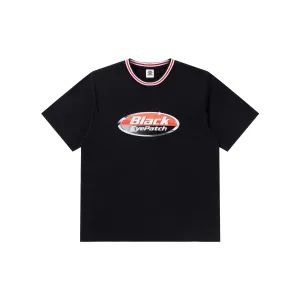 POLISHED HARDWARE LOGO TEE BLACK Midweight Knit