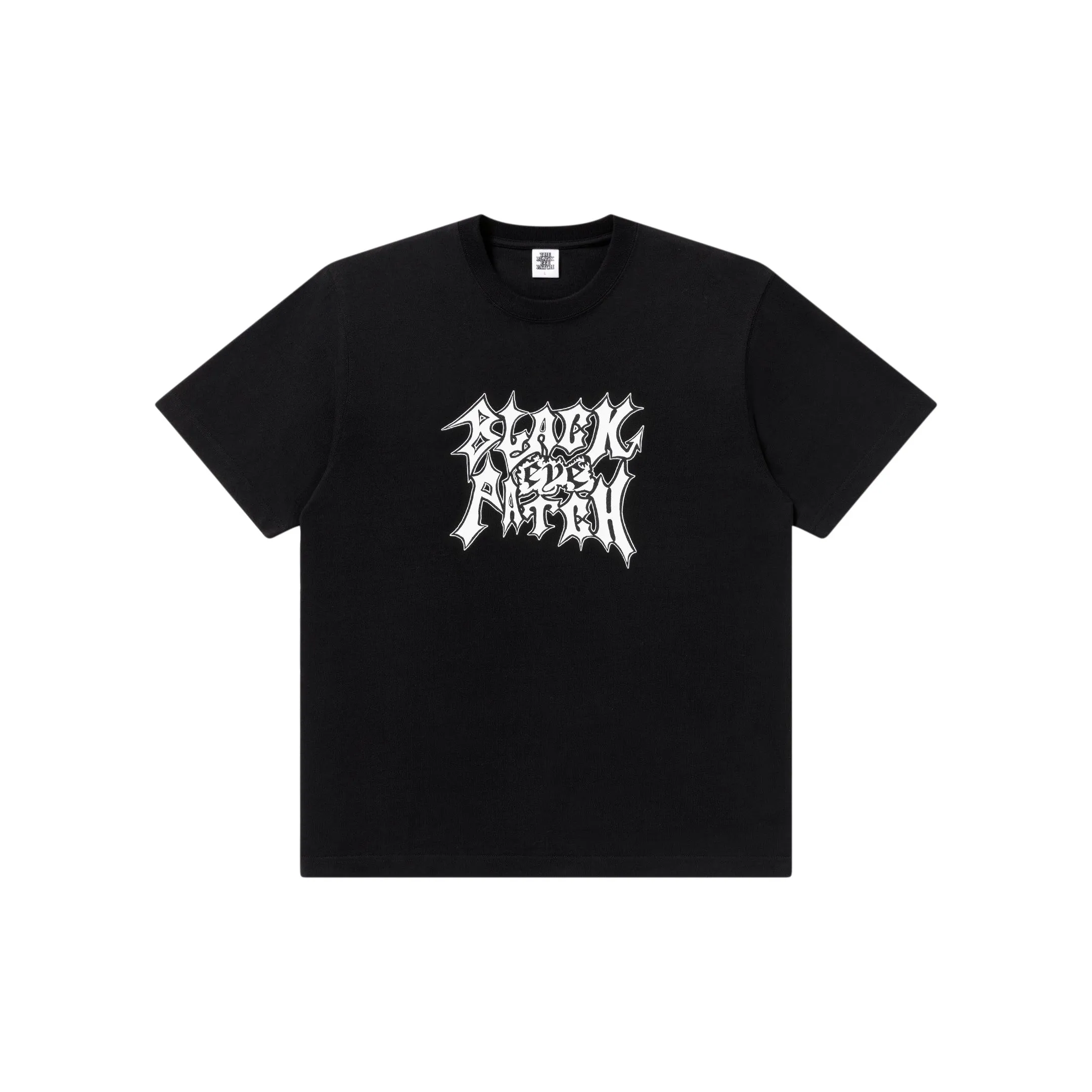 Active Comfort Style Everyday Wearable MORBID METAL LOGO TEE BLACK