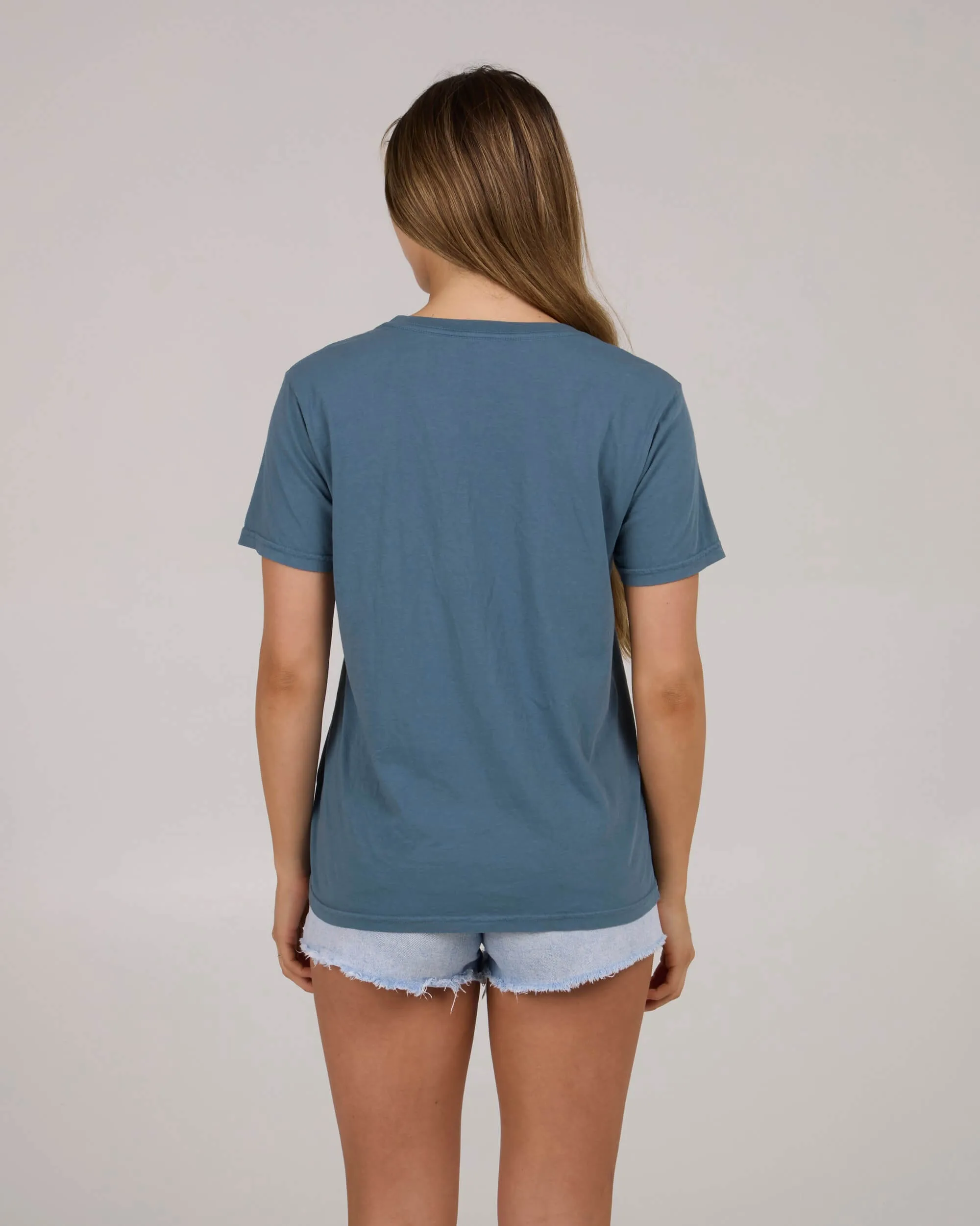 Crazy Eight B.f Tee - Fin Blue Fashionable Fit