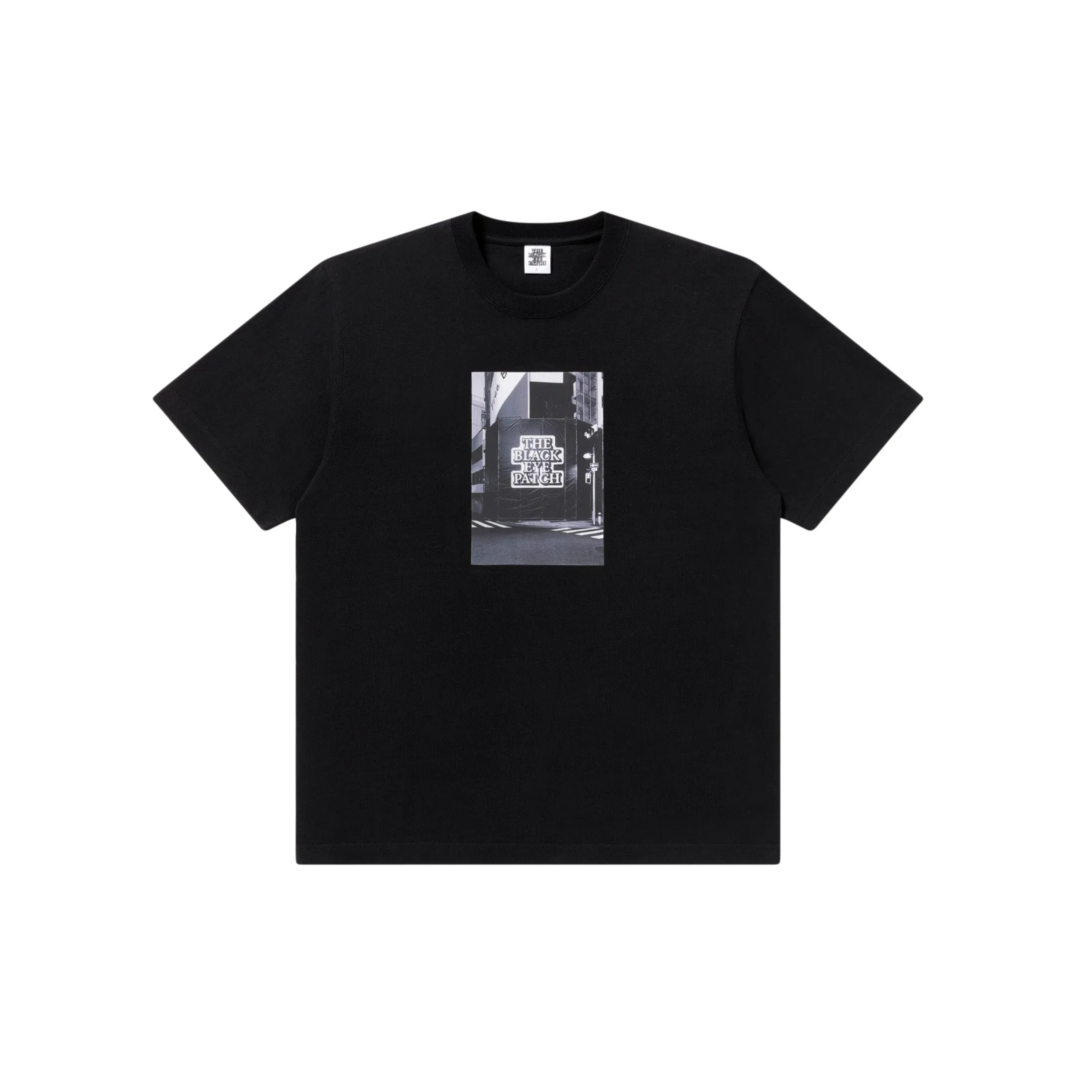 UNDER CONSTRUCTION TEE BLACK Wrinkle Resistant Texture