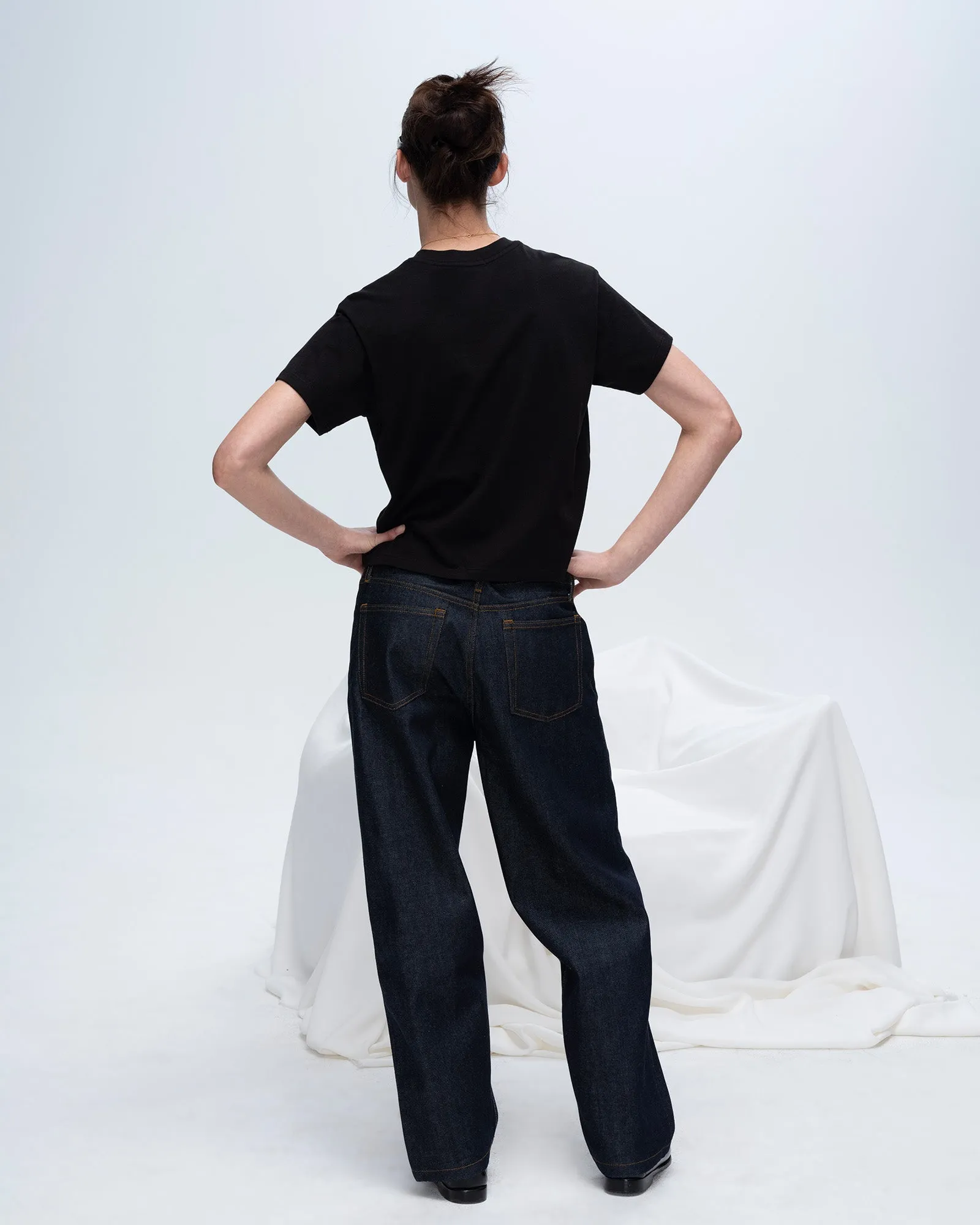 Travel Ready Job Interview Classic Jersey Short Sleeve Boy Tee - Black