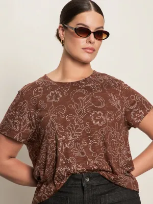 The Perfect Tee Boheme Extended Sizing Breathable fabric Comfortable and Chic