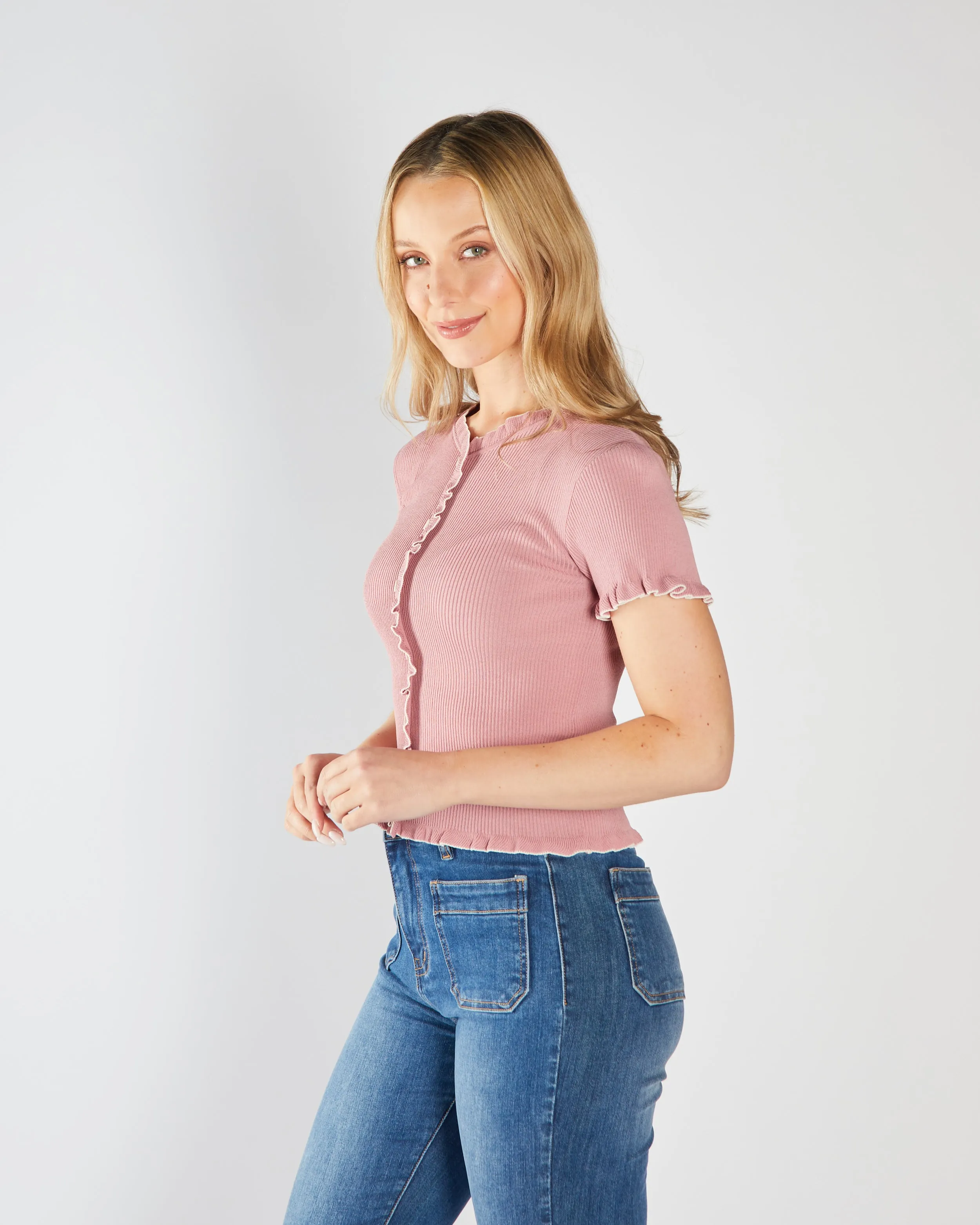 Fidella Knit Lilas Elegant Skirt World Glow