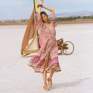 Elysian Gown ConvertibleNeckline Relax Mode