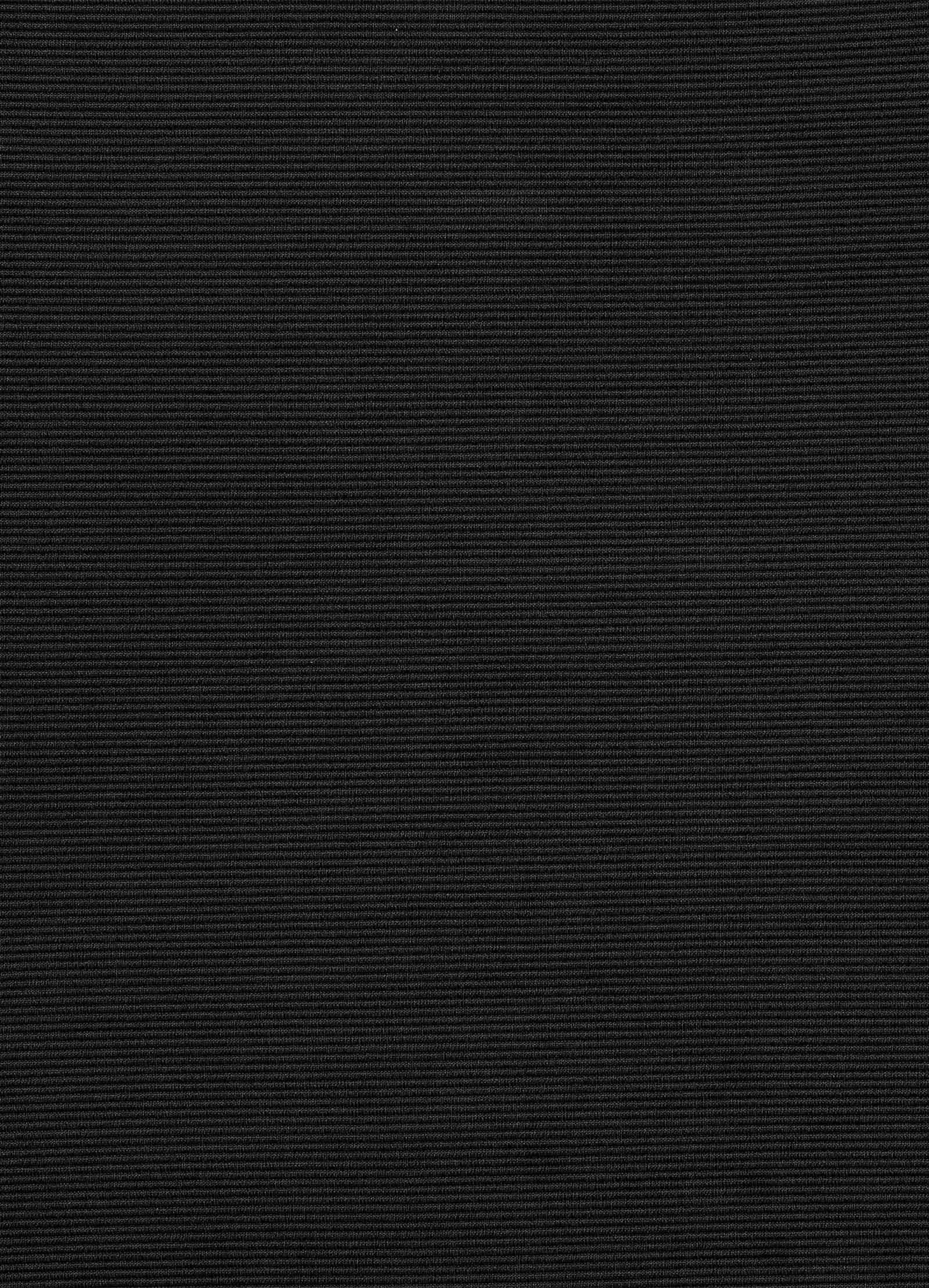 Stretch Weave Fabric Pool Party Outfit Isla Rib Sweetheart Tank One Piece - Black