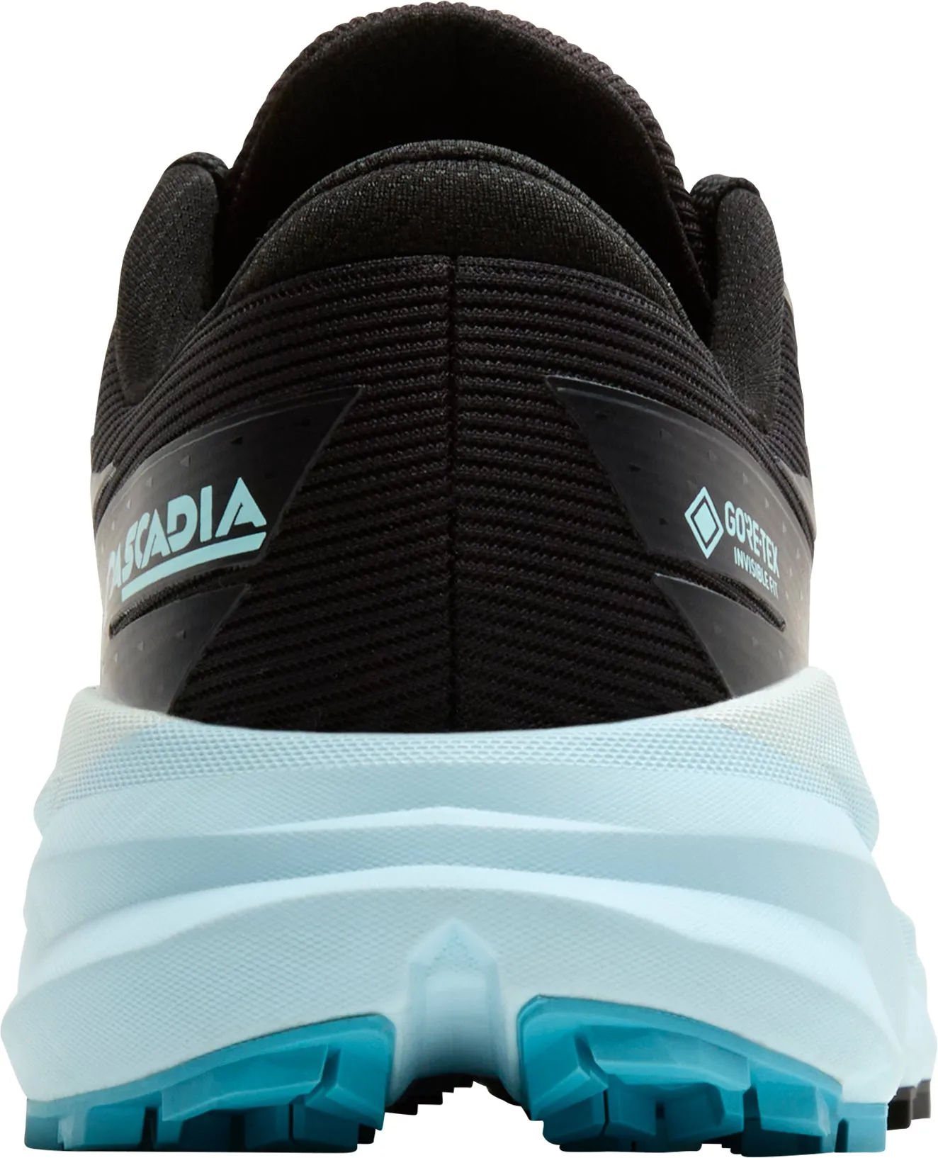 professional running shoes logo - laced shoes Brooks Cascadia 19 GORE-TEX Womens Trail Running Shoes - Black