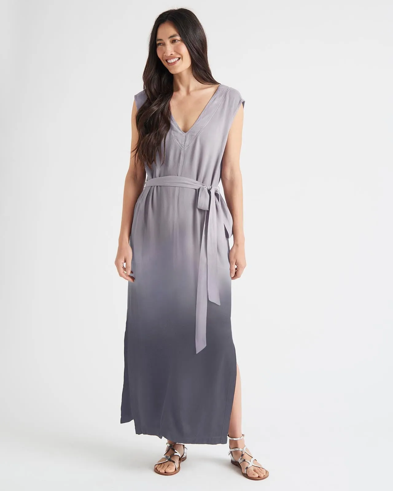 Evian Dip Dye Maxi Dress Timeless Touch