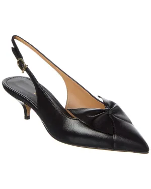 Ferragamo Felli Leather Slingback Pump Evening Stilettos perforated