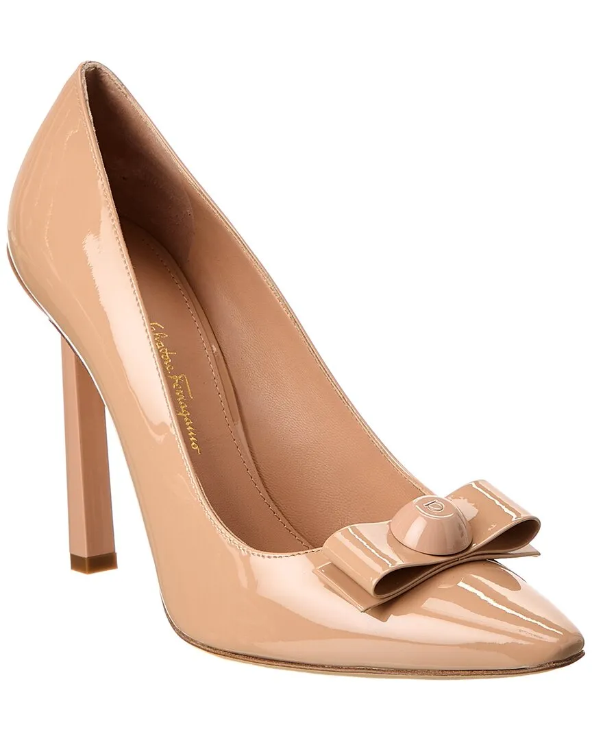 Formal Sandals Ferragamo Katrin X5 Patent Pump