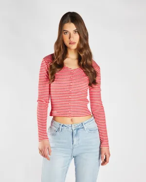 Style Mood Fida Knit Pink Punch & Salsa