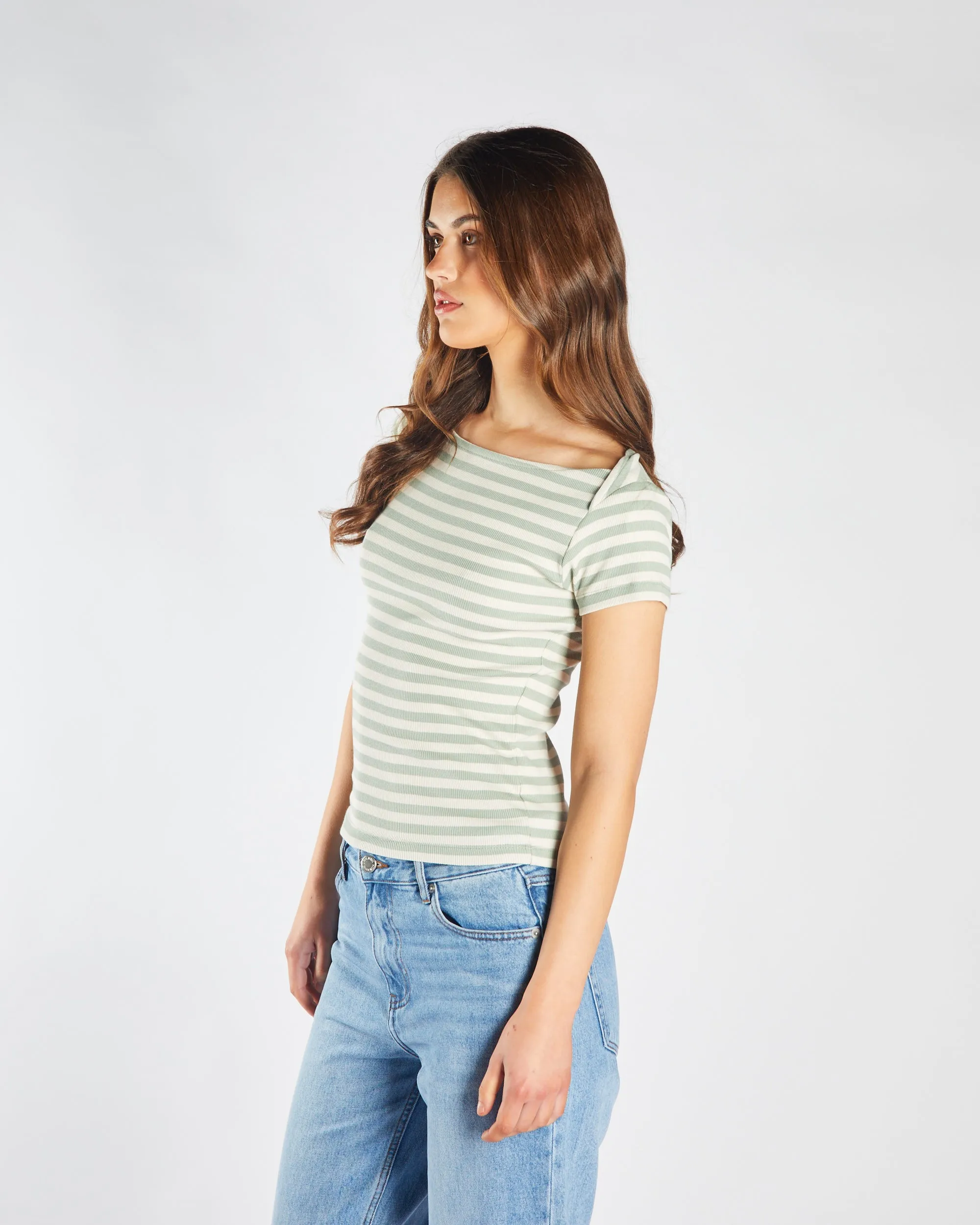 Kid Play Finette Top Iceberg Green & Stone