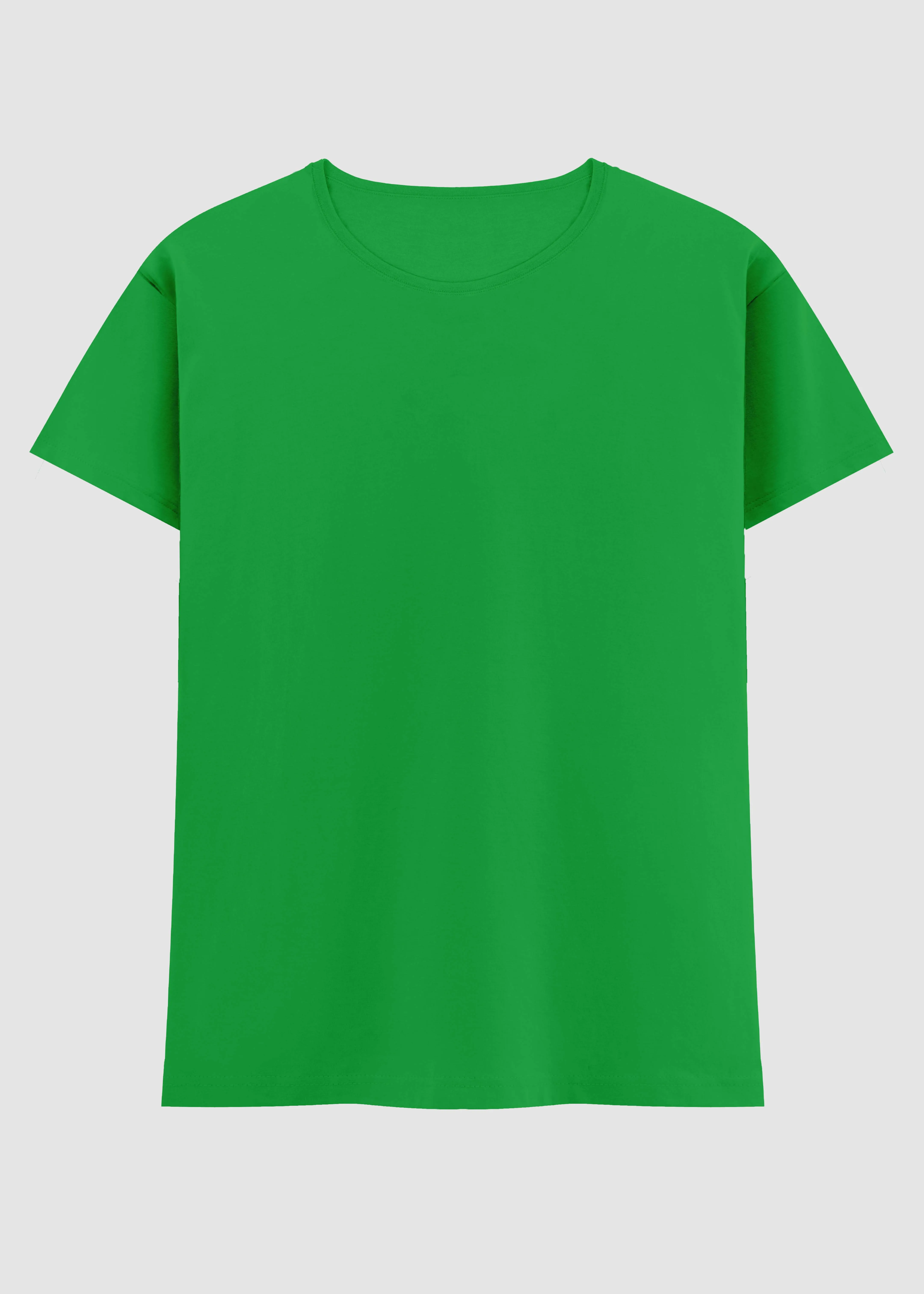 Flattering Cut Flexible Fit Flag Green Women's Classic T-Shirt | FC21